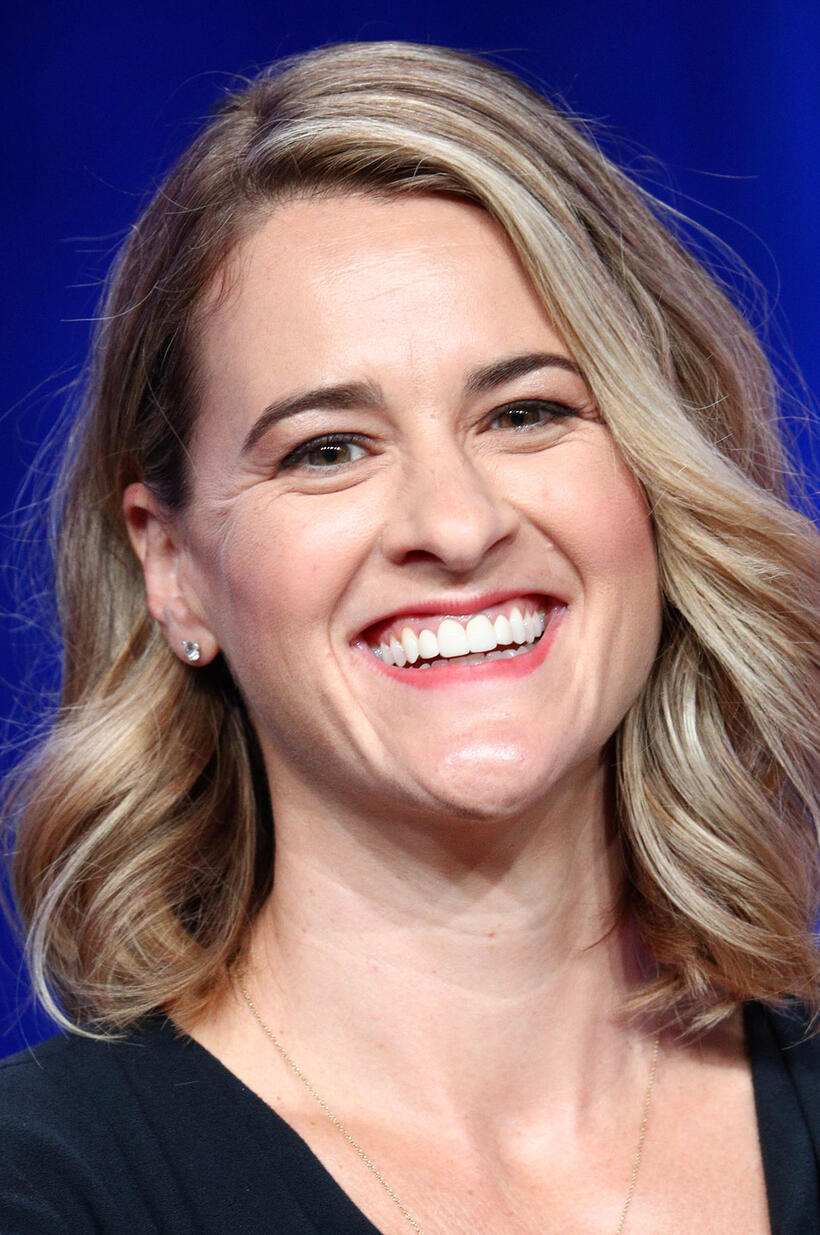 Jennifer Schuur during the HBO portion of the Summer 2018 TCA Press Tour in Beverly Hills, California.