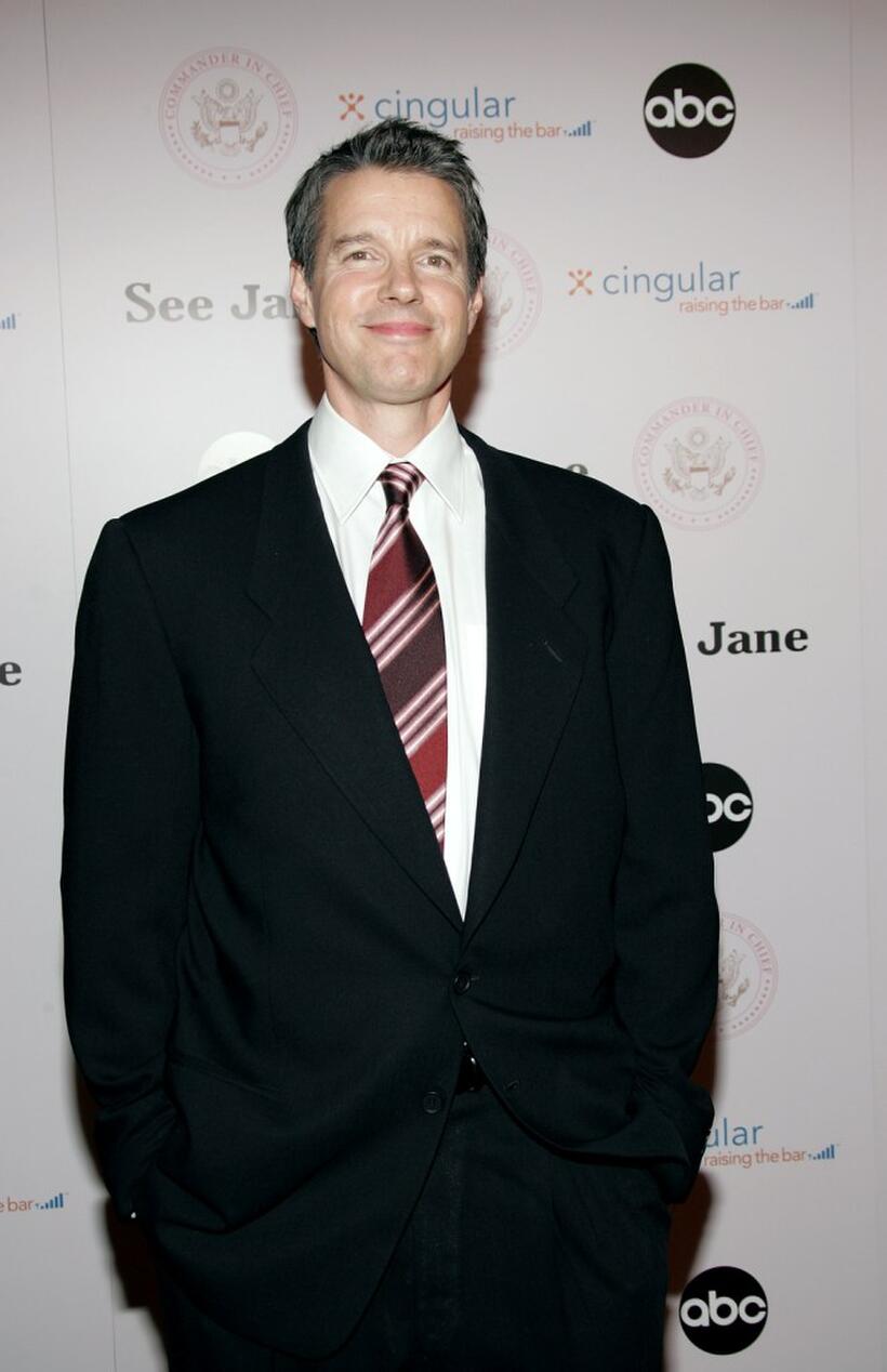 Kyle Secor at the inaugural ball and premiere of "Commander-in-Chief."