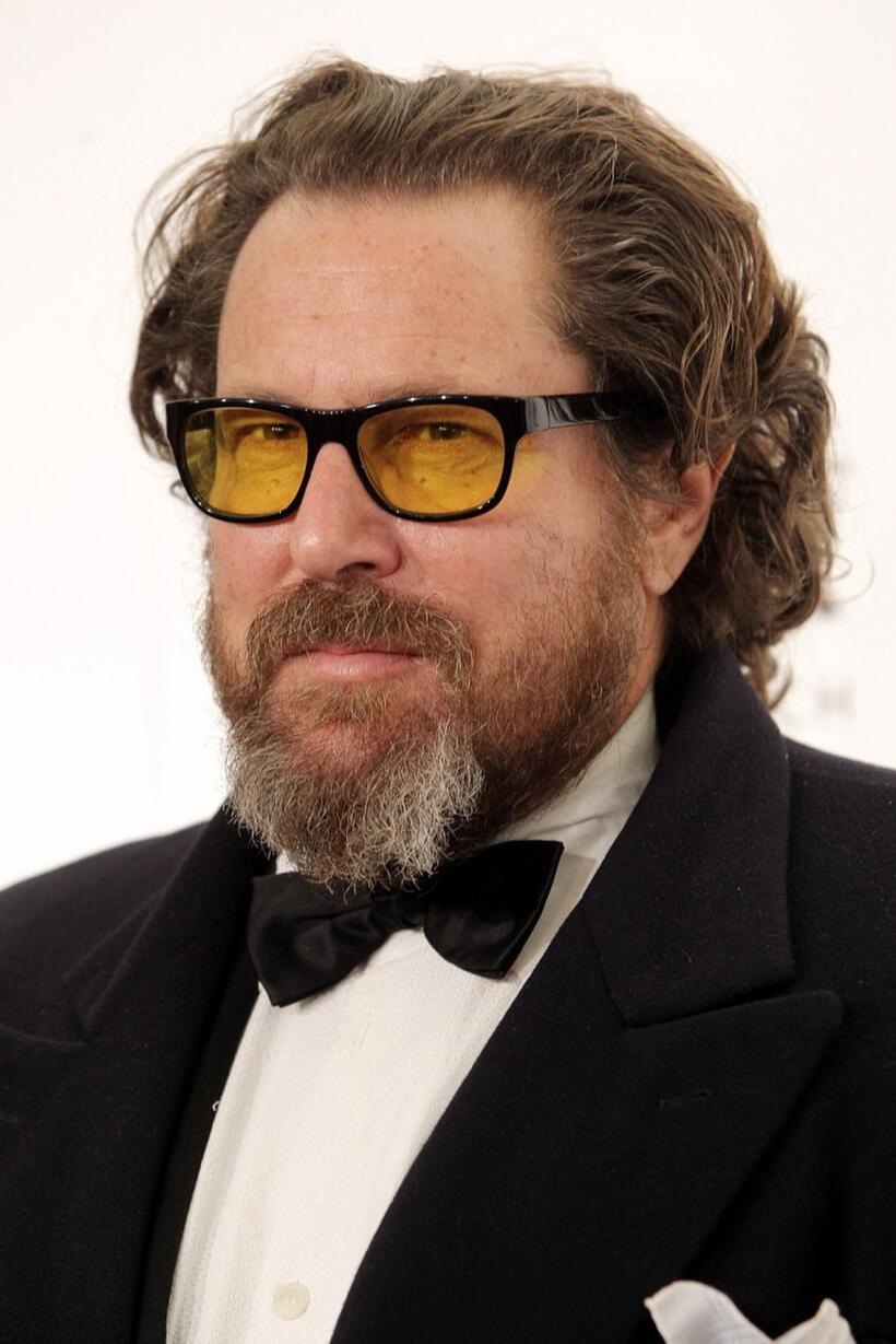 Julian Schnabel at the AmfAR's 10th Annual New York Gala.