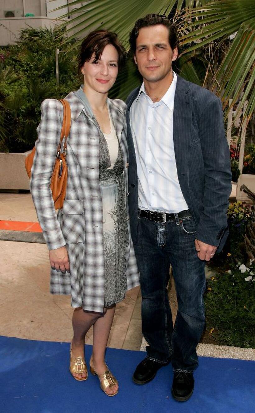 Martina Gedeck and Robert Seeliger at the photocall of "Summer 04" during the 59th International Cannes Film Festival.