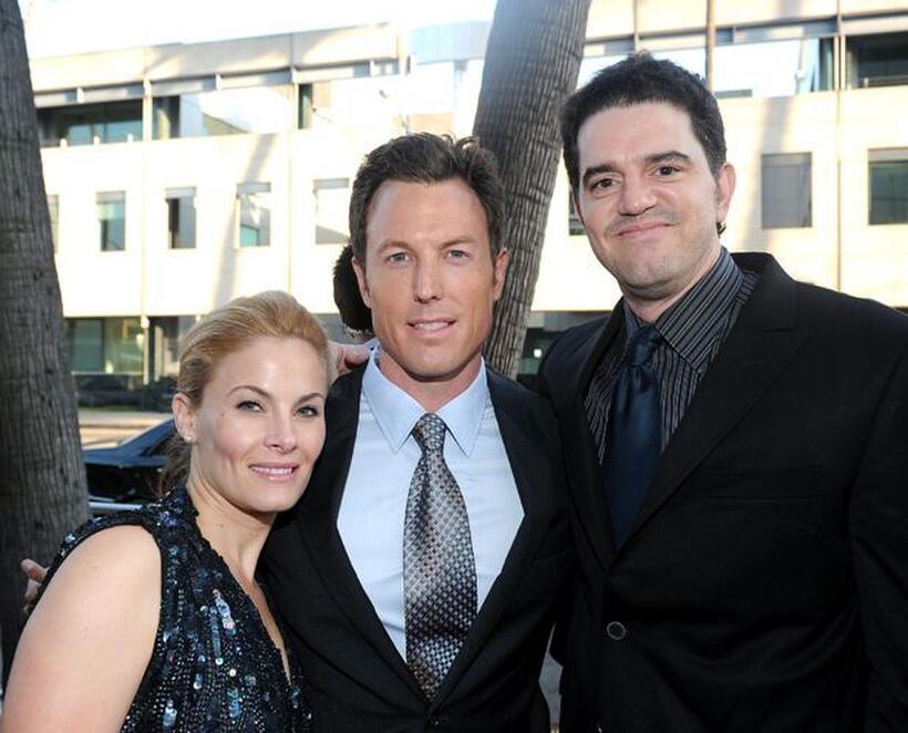 Marisa Zanuck, producer Dean Zanuck and Aaron Schneider at the premiere of "Get Low."