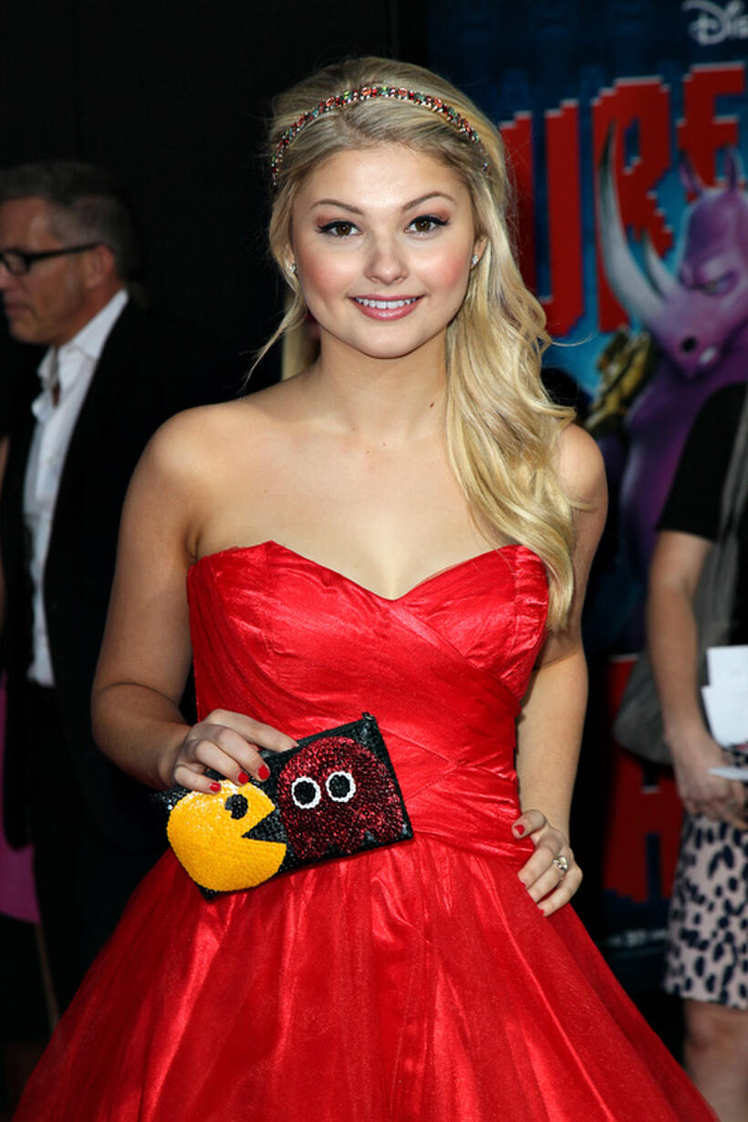 Stefanie Scott at the California premiere of "Wreck-It Ralph."