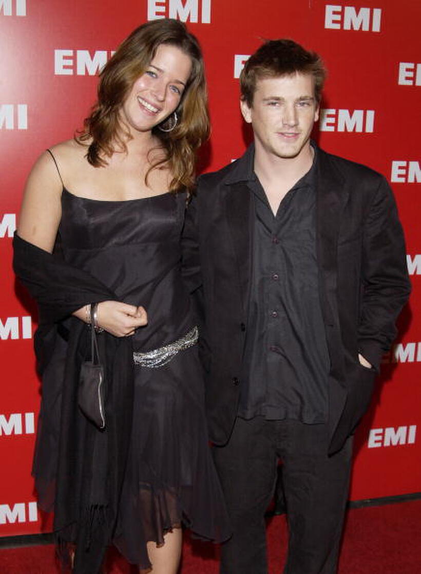 William Lee Scott and Guest at the EMI Grammy post party arrivals.