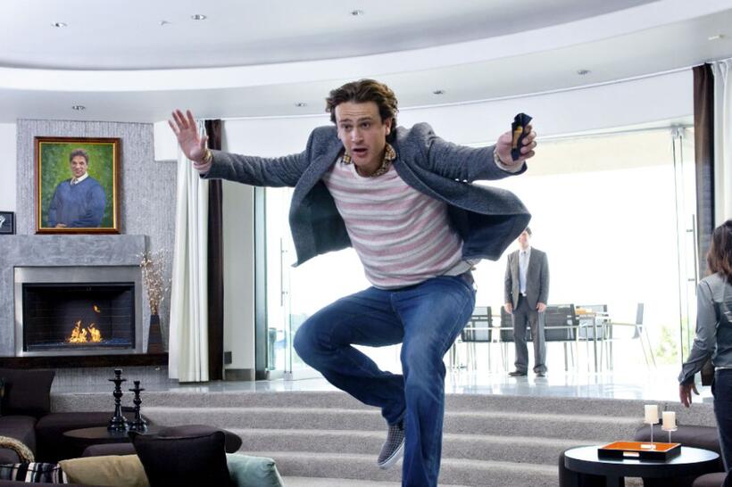 Jason Segel as Sydney Fife and Paul Rudd as Peter Klaven in "I Love You, Man."