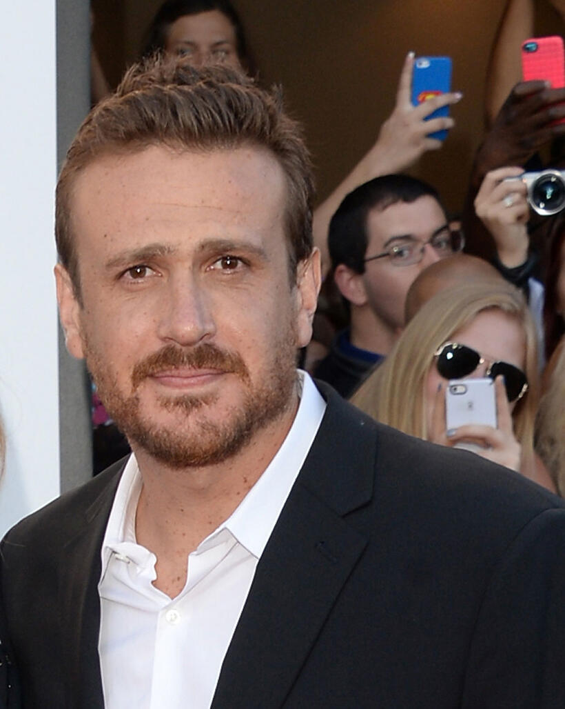 Jason Segel at the California premiere of "Sex Tape."