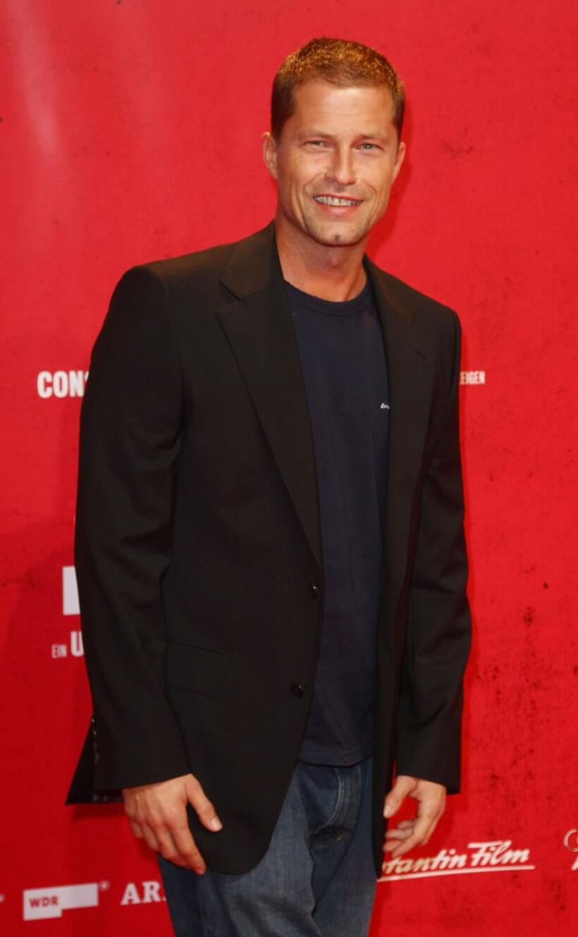 Til Schweiger at the Berlin premiere of "The Baader Meinhof Complex."