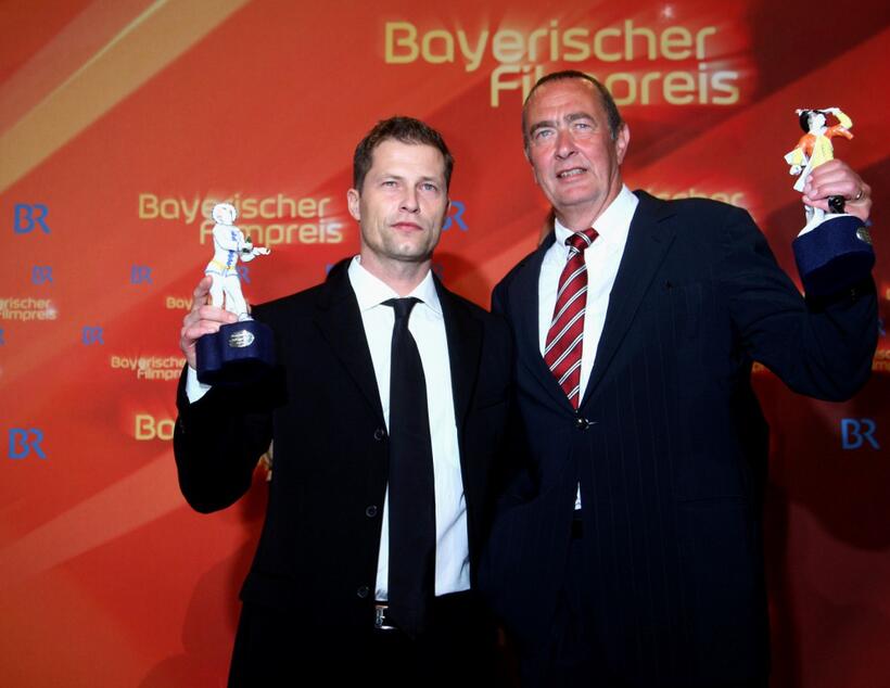 Til Schweiger and Bernd Eichinger at the Bavarian Film Awards 2008.