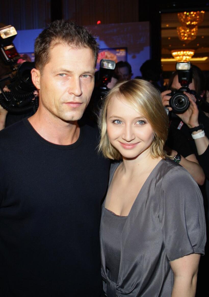 Til Schweiger and Anna-Marie Muehe at the 59th Berlin Film Festival.
