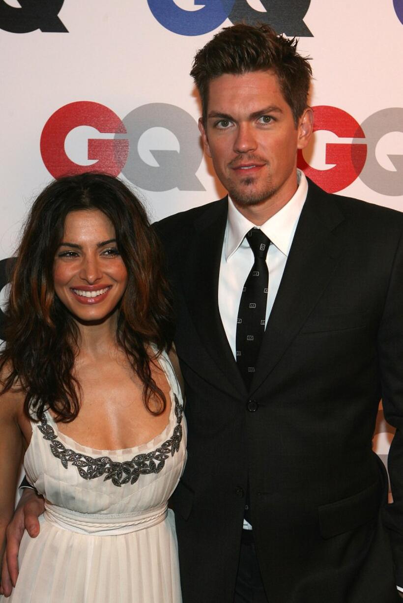 Sarah Shahi and Steve Howe at the GQ 2007 Men Of The Year celebration.