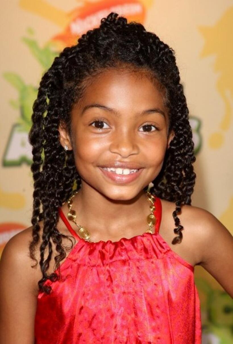 Yara Shahidi at the Nickelodeon's 2009 Kids Choice Awards.