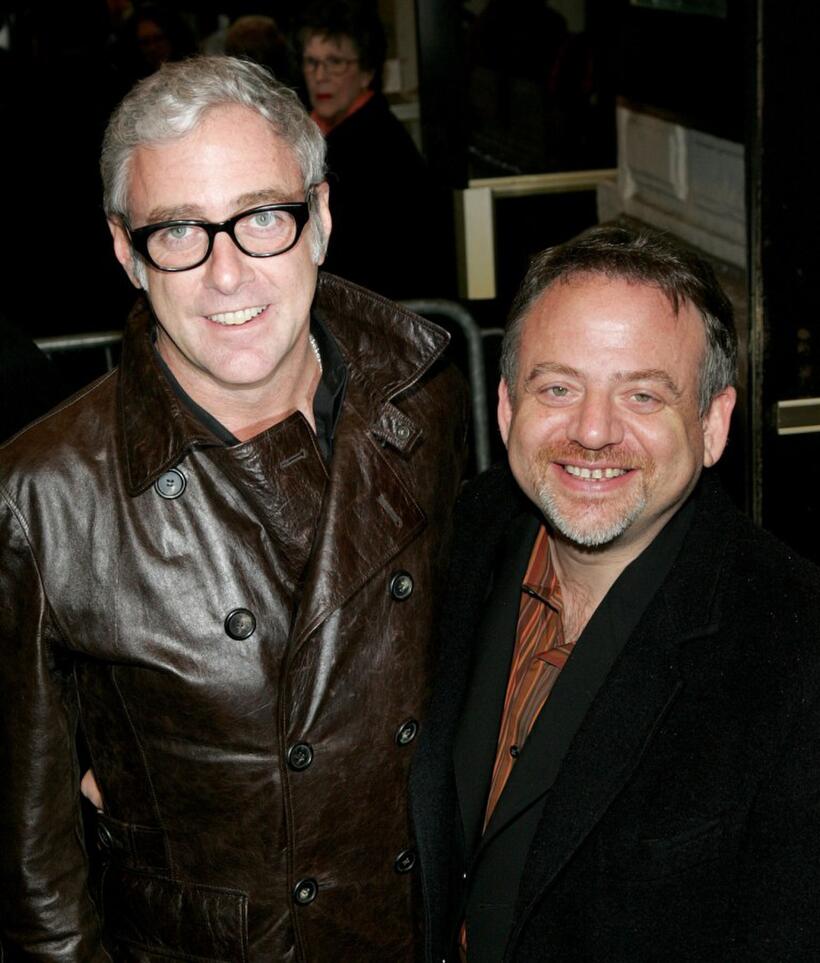 Scott Wittman and Marc Shaiman at the opening night of "Who's Afraid of Virginia Woolf."