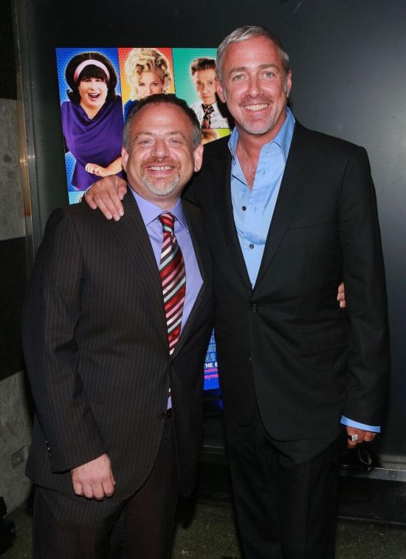 Marc Shaiman and Scott Wittman at the after party of the premiere of "Hairspray."