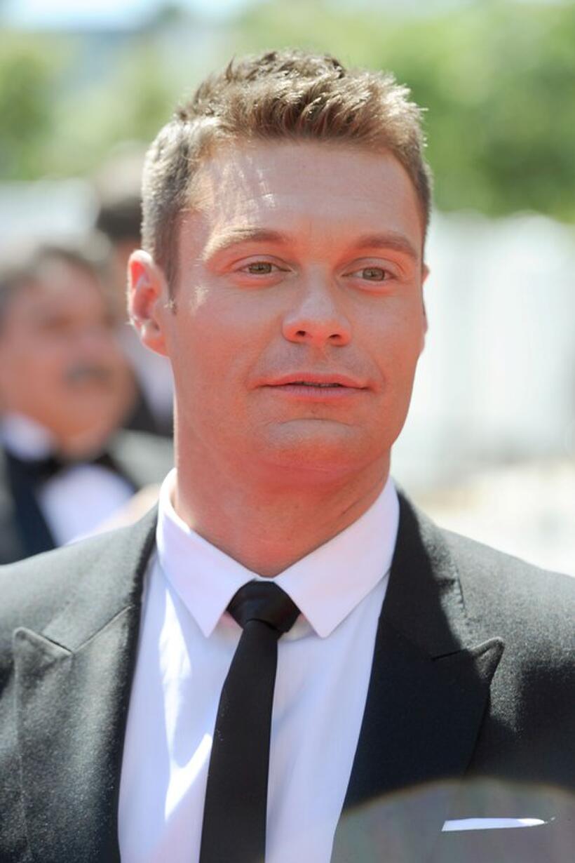 Ryan Seacrest at the 62nd Primetime Creative Arts Emmy Awards.
