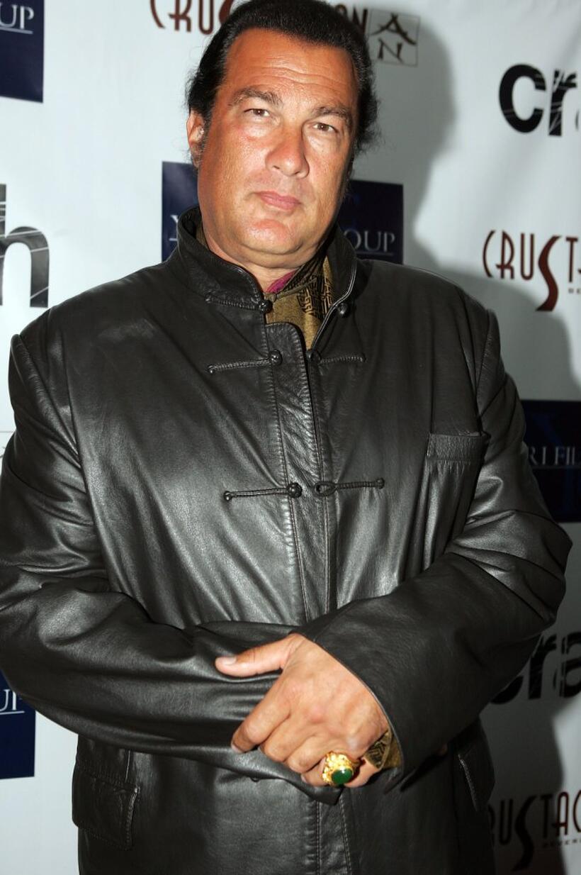 Steven Seagal at the Academy Party "Crash."