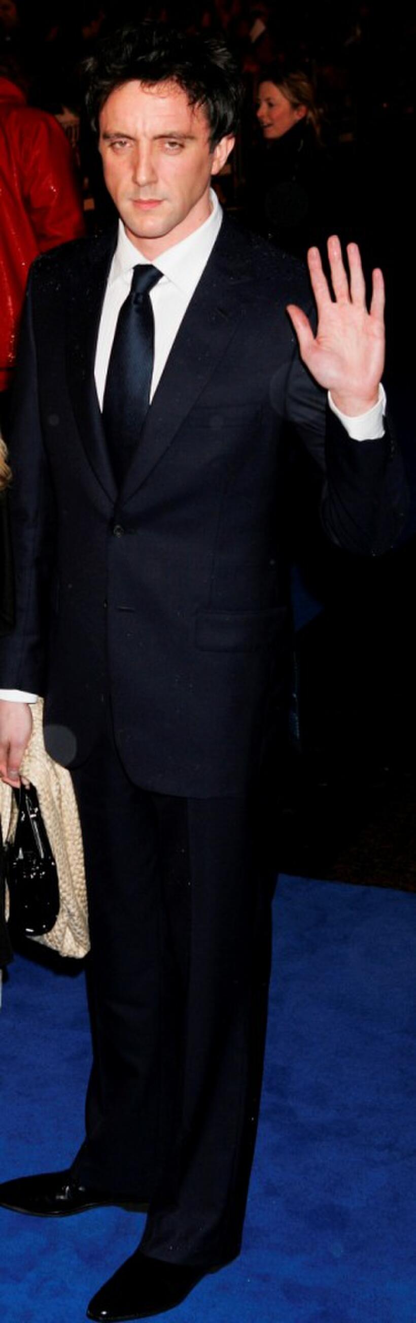 Peter Serafinowicz at the world premiere of "Hot Fuzz."