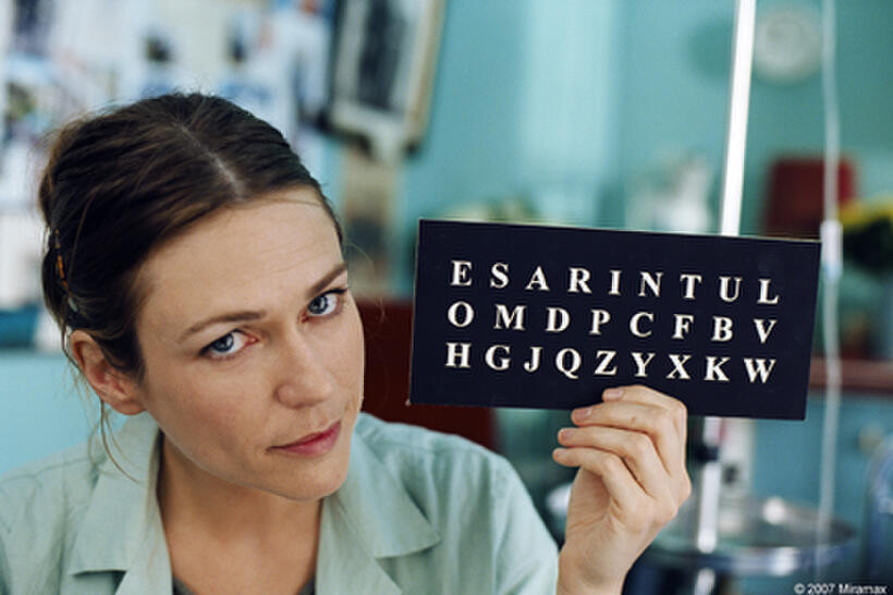 Emmanuelle Seigner in "The Diving Bell and the Butterfly."