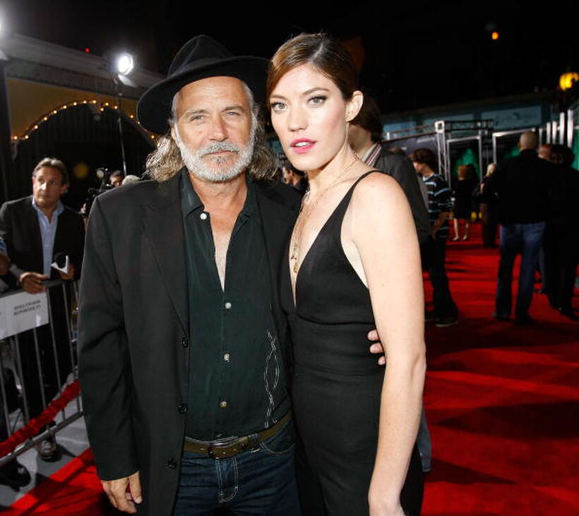 Rade Serbedzija and Jennifer Carpenter at the premiere of "Quarantine."