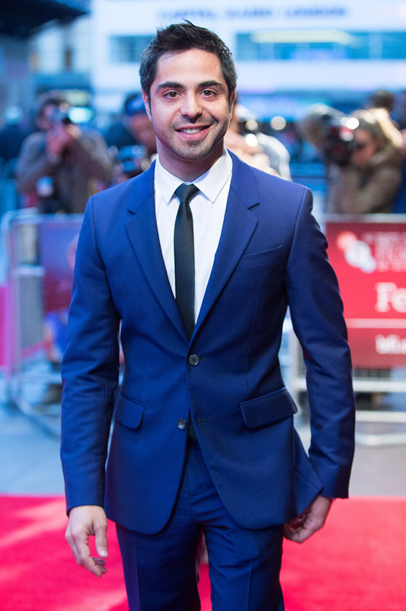 Satya Bhabha at the premiere of "Midnight's Children" during the 56th BFI London Film Festival.