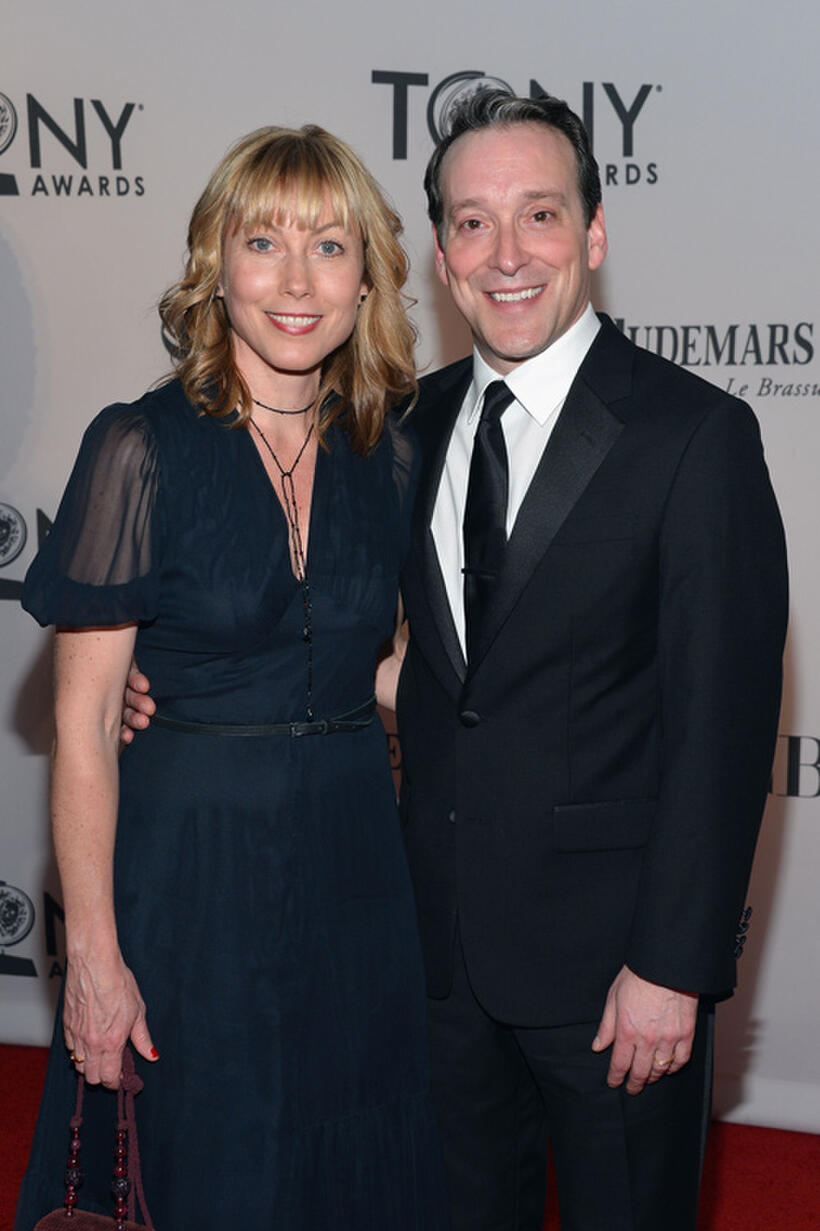 Jeremy Shamos and Guest at the 66th Annual Tony Awards.