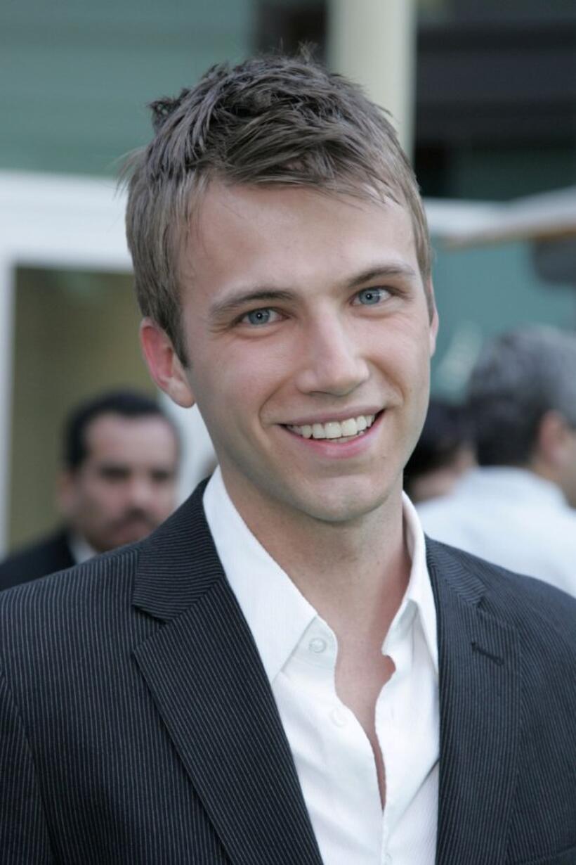 Christopher Shand at the premiere of "Gracie."