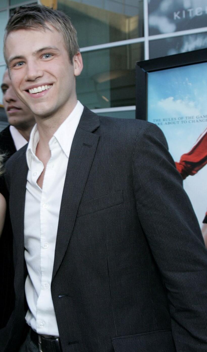 Christopher Shand at the premiere of "Gracie."