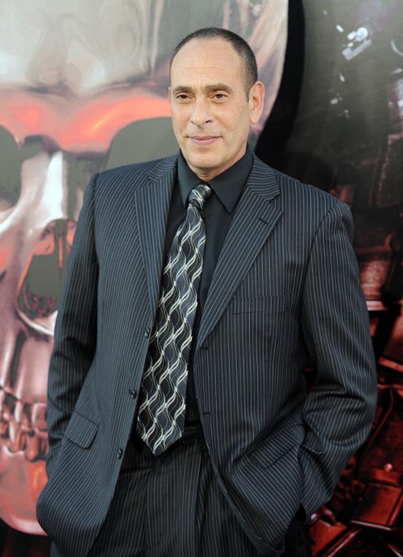 Nestor Serrano at the premiere of "The Expendables."