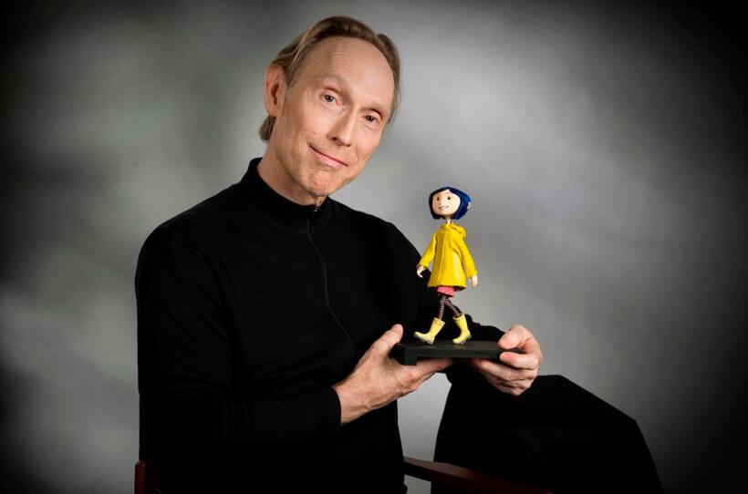 Director/Writer Henry Selick on the set of "Coraline."