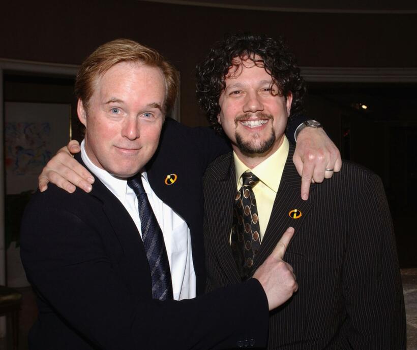 Brad Bird and Michael Giacchino at the 30th Annual Los Angeles Film Critics Association Awards.