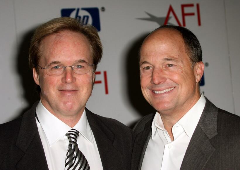 Brad Bird and Brad Lewis at the 8th Annual AFI Awards.