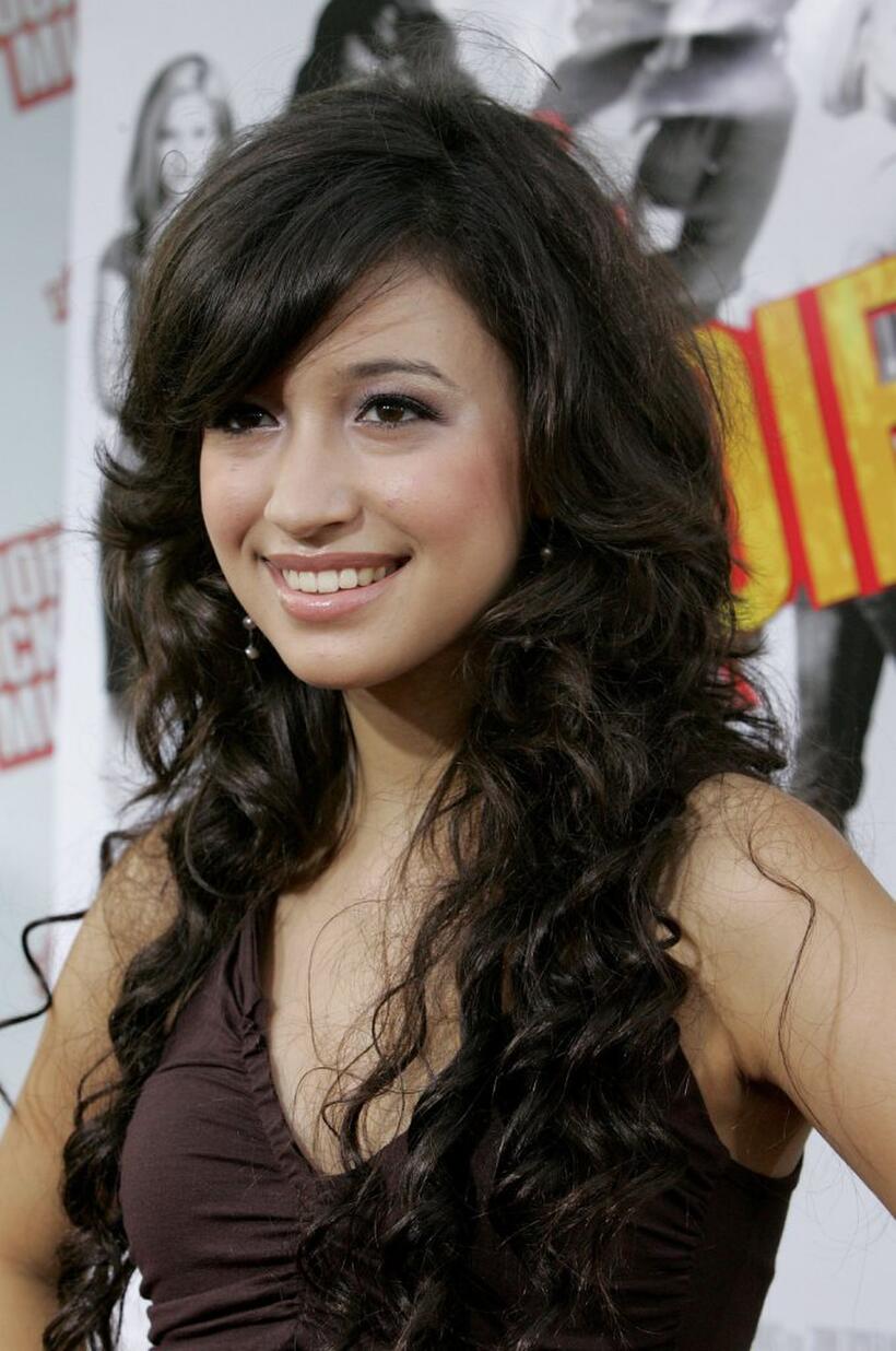 Christian Serratos at the premiere of "John Tucker Must Die."
