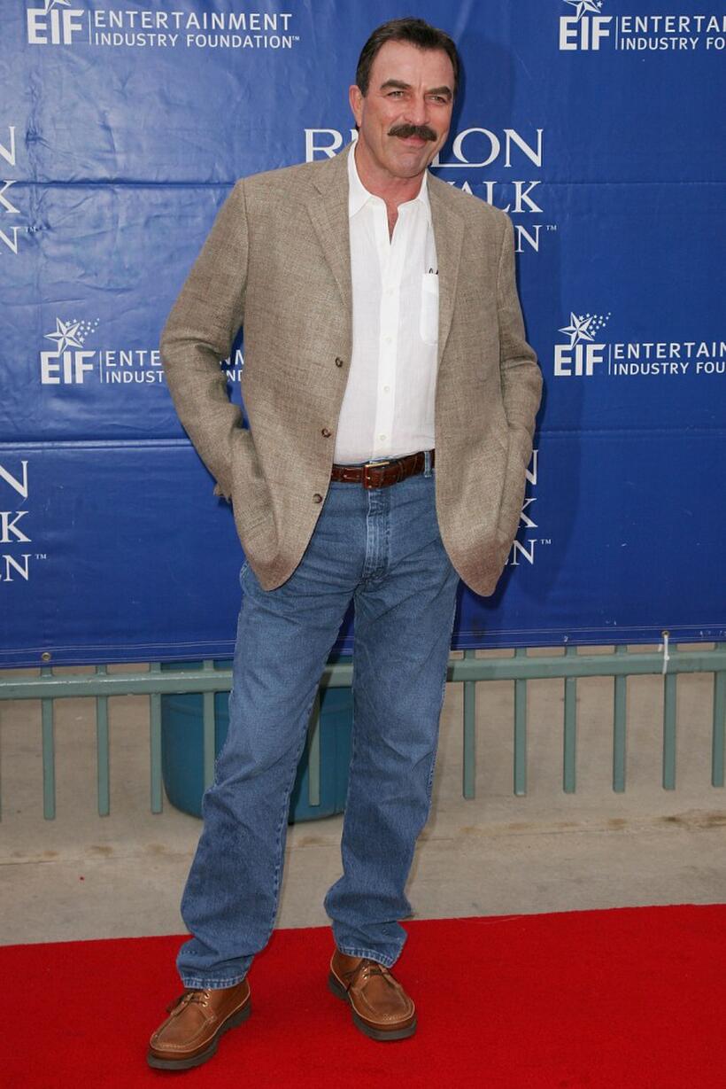 Tom Selleck at the 15th Annual EIF Revlon Run/Walk For Women.
