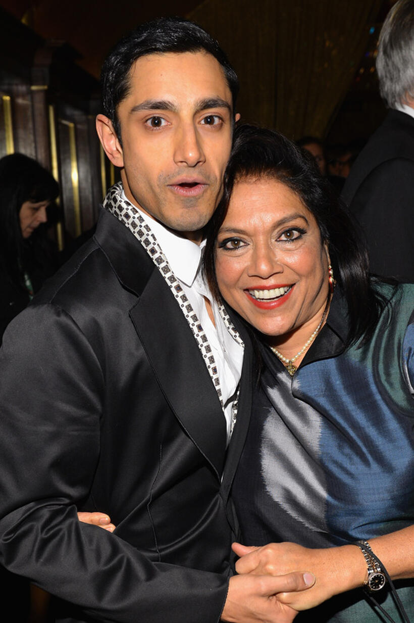 Rizwan Ahmed and director Mira Nair at the "Reluctant Fundamentalist" Pre Party during the 2013 Tribeca Film Festival.