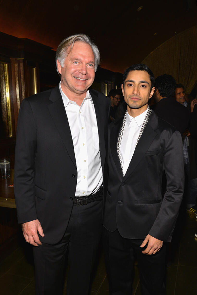 Jonathan Sehring and Rizwan Ahmed at the "Reluctant Fundamentalist" Pre Party during the 2013 Tribeca Film Festival.