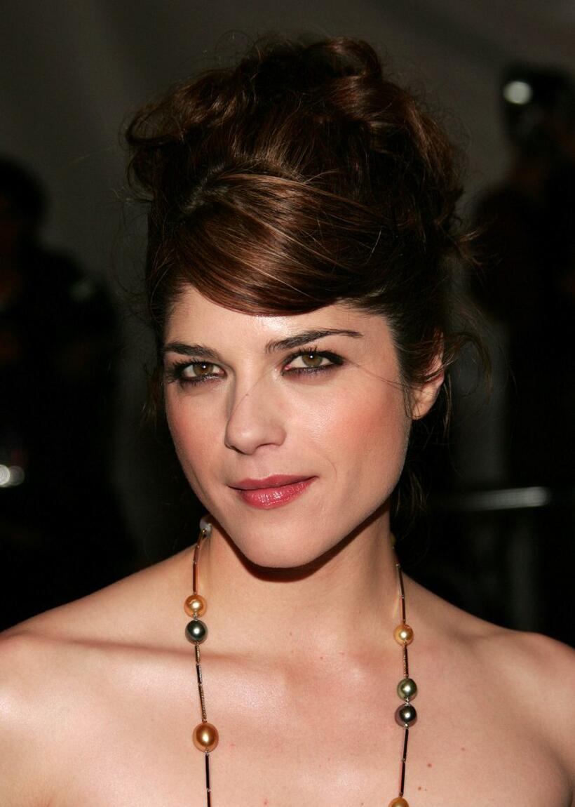 Selma Blair at the MET Costume Institute Gala Celebrating Channel.