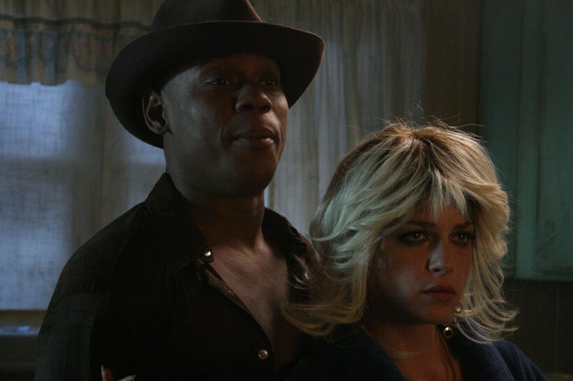 Bokeem Woodbine and Selma Blair in "The Poker House."