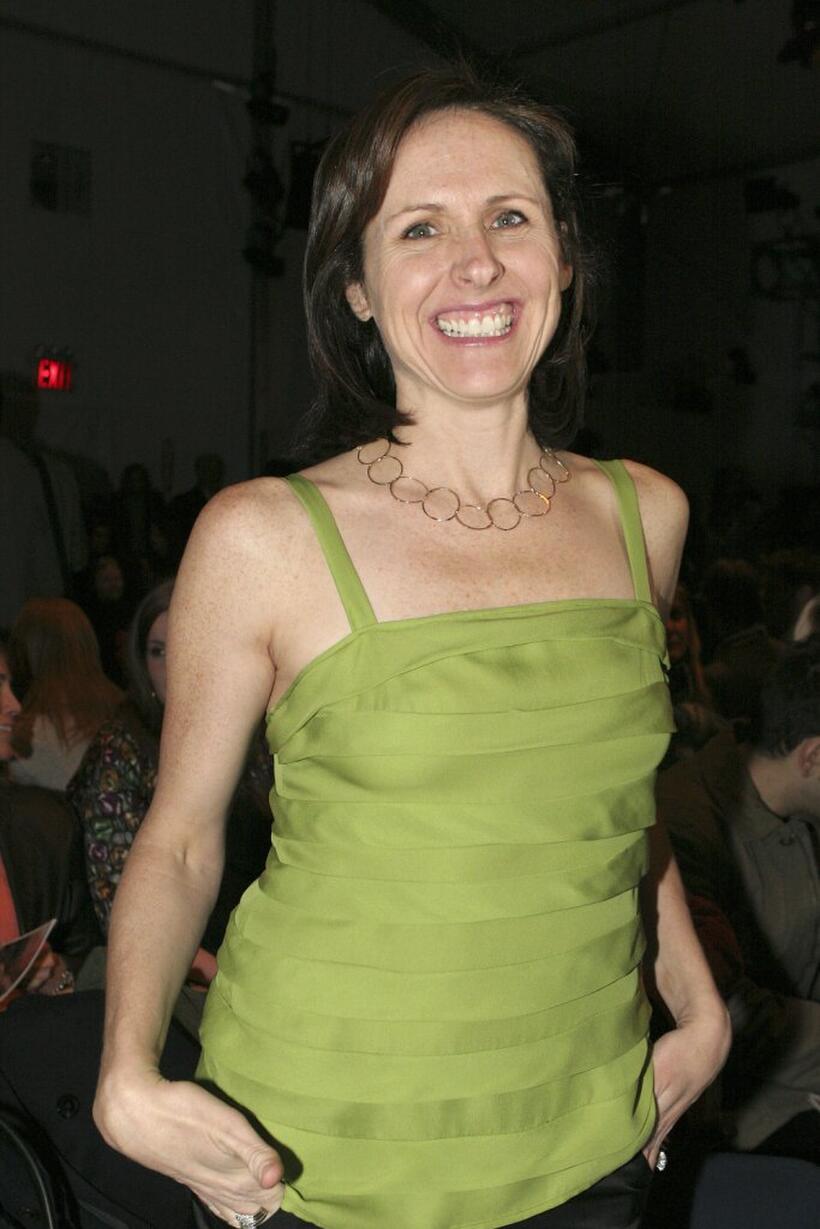 Molly Shannon at the Cynthia Rowley Fall 2006 fashion show during Olympus Fashion Week.