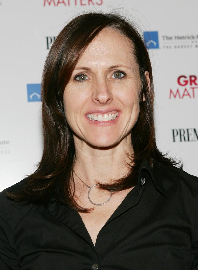 Molly Shannon at a "Gray Matters" pre-screening cocktail party.