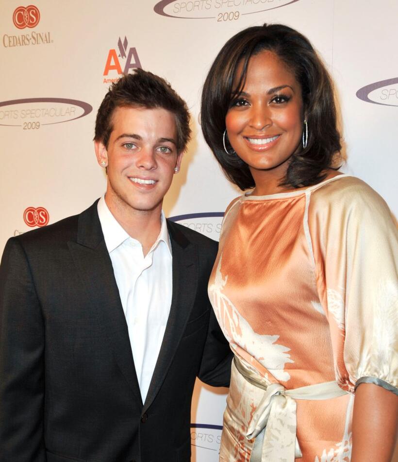 Ryan Sheckler and Laila Ali at the Cedars Sinai Medical Center's 24th Annual Sports Spectacular.