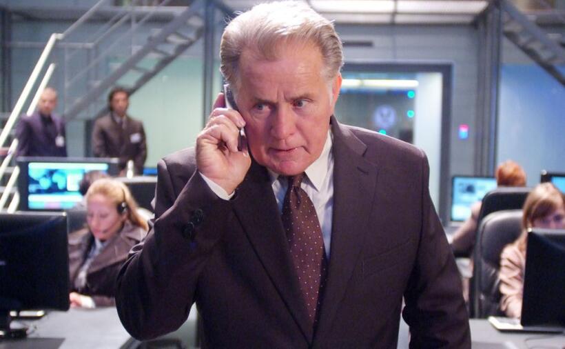 Martin Sheen in "Echelon Conspiracy."