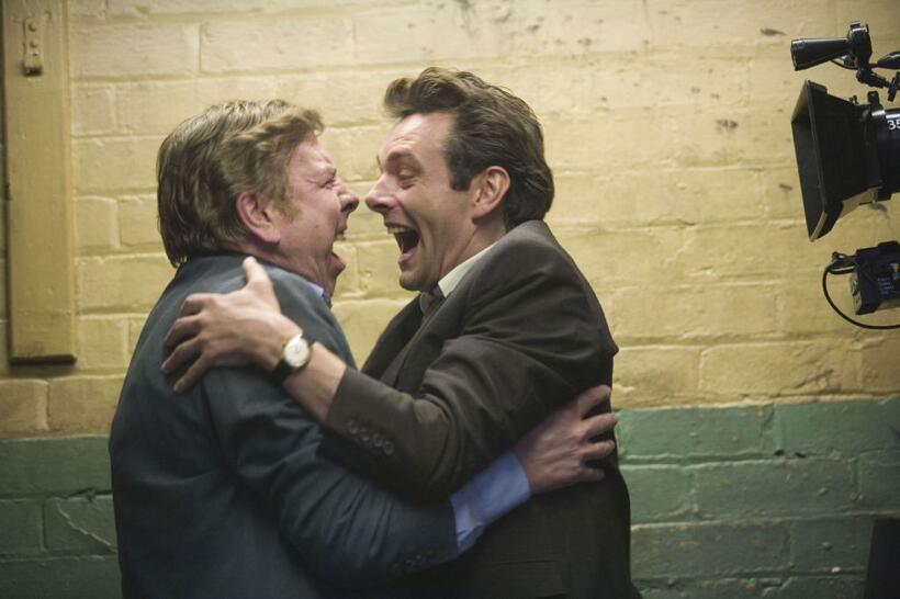 Timothy Spall as Peter Taylor and Michael Sheen as Brian Clough in "The Damned United."
