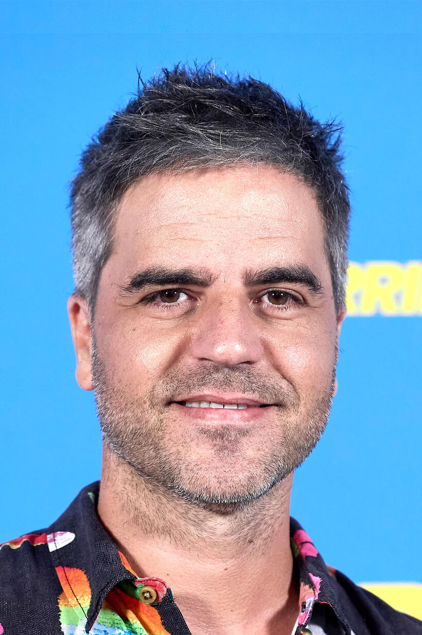Ernesto Sevilla at the "Descarrilados" photocall in Madrid.