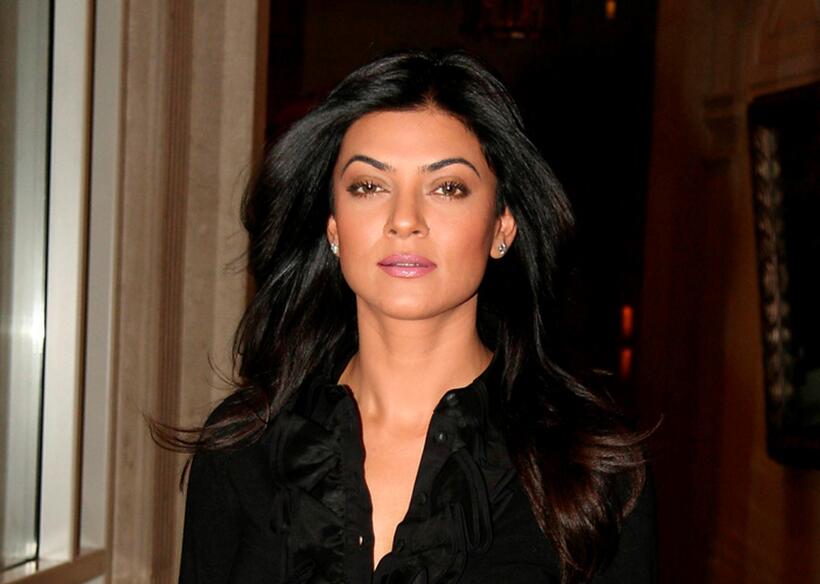 Sushmita Sen at the Percept Excellence Awards ceremony.