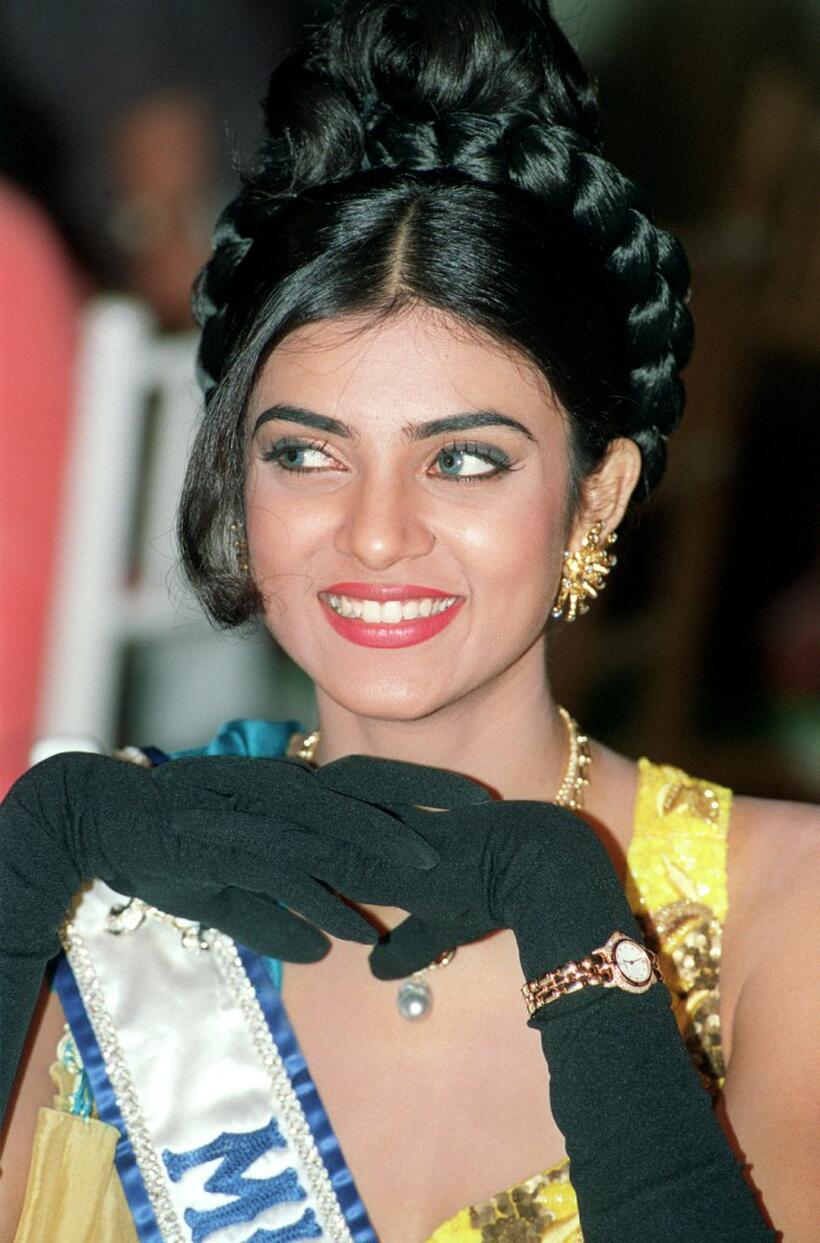 Sushmita Sen at the Malacang Palace in Manila.