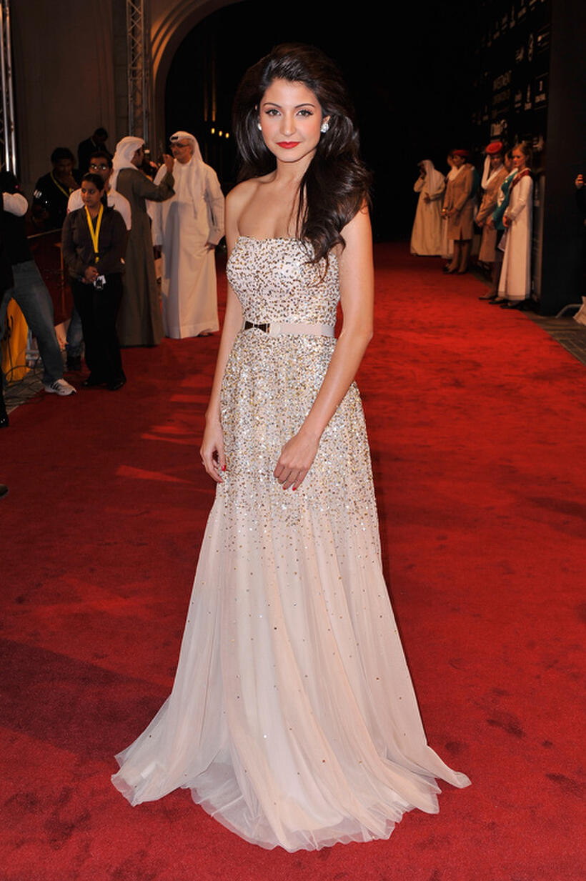 Anushka Sharma at the Dubai premiere of "Ladies vs Ricky Bahl" during the day two of the 8th Annual Dubai International Film Festival.