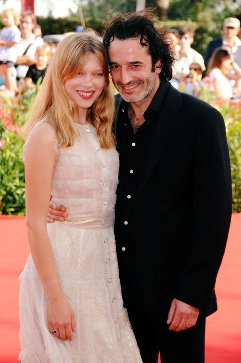 Lea Seydoux and Bruno Todeschini at the 66th Venice Film Festival.