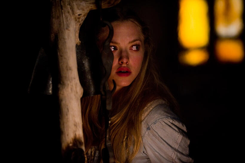 Amanda Seyfried as Valerie in "Red Riding Hood."