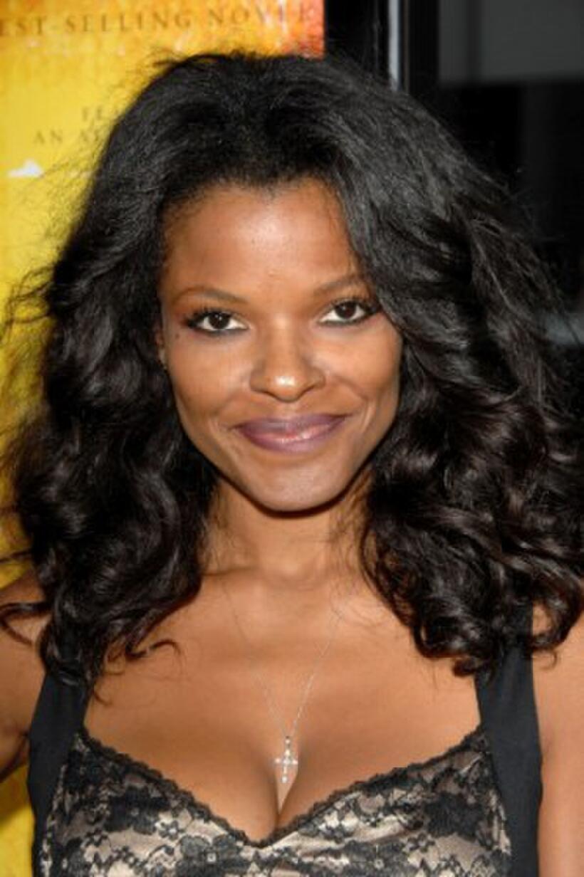 Keesha Sharp at the premiere of "The Secret Life Of Bees."