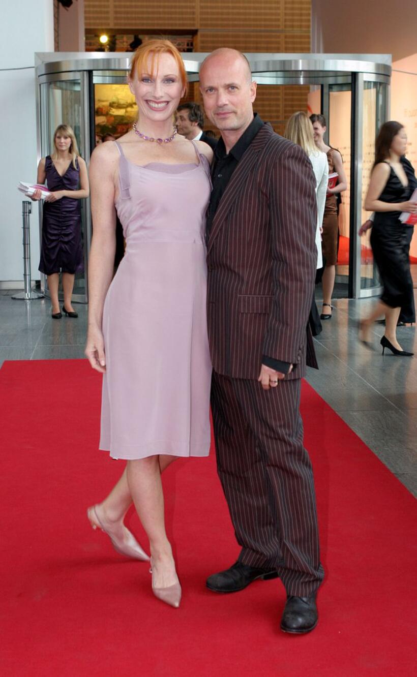 Andrea Sawatzki and Christian Berkel at the FiFi Awards.