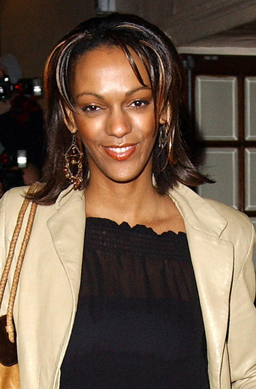 Judi Shekoni at the British television show GMTV's 10th birthday celebration in London.
