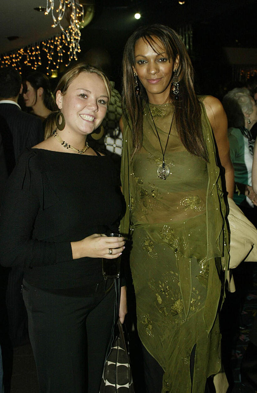 Charlie Brooks and Judi Shekoni at the London premiere of "Lord of the Rings-The Two Towers."